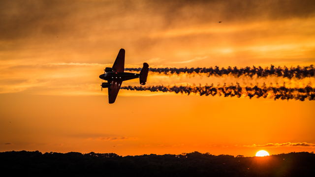 Sound of Speed Air Show performs for community above Missouri